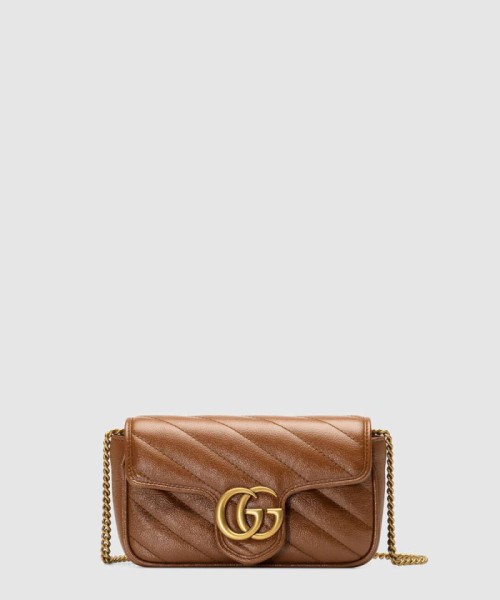 [GUCCI-구찌]GG 마몽 마틀라세 수퍼 미니백 476433