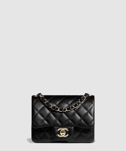 [CHANEL-샤넬]클래식 램스킨 쁘띠삭 A35200