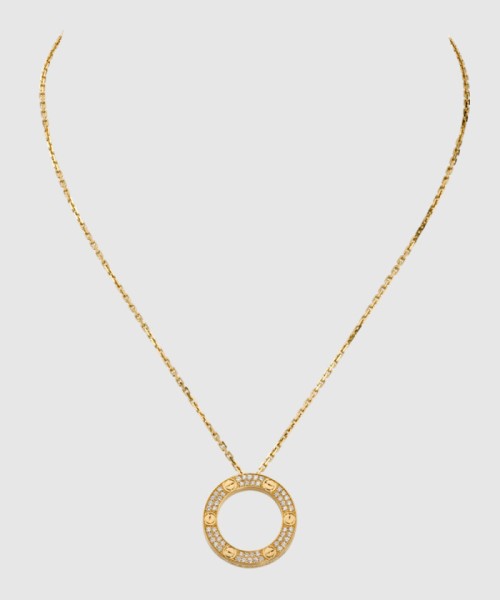 [CARTIER-까르띠에]러브 목걸이 B7058400