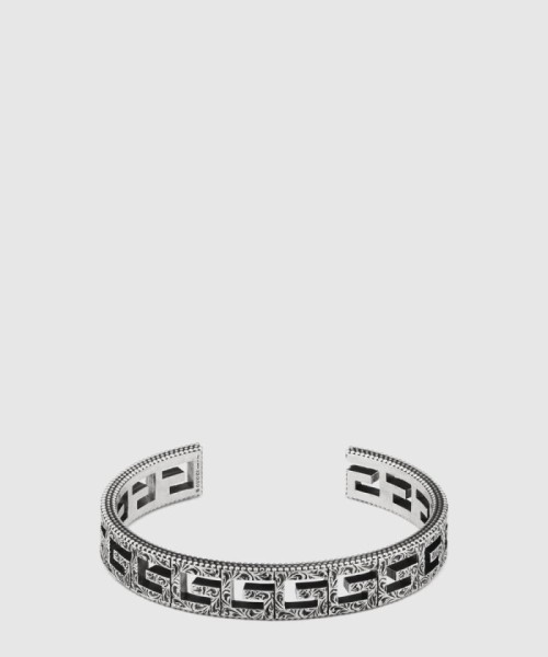 [GUCCI-구찌]스퀘어 G 커프스 팔찌 551919