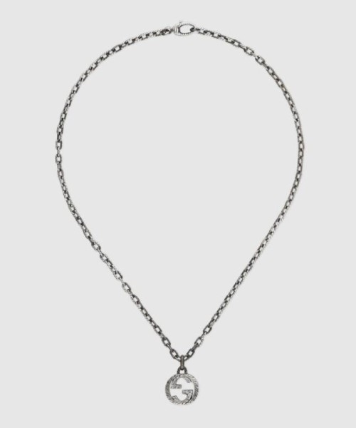 [GUCCI-구찌]인터로킹 G 목걸이 455307