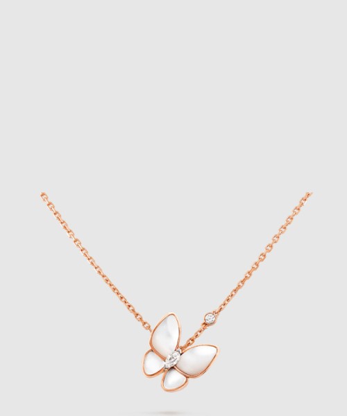 [VAN CLEEF-반클리프]투 버터플라이 목걸이 8FO00