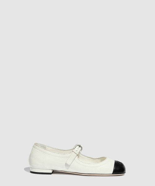 [CHANEL-샤넬]메리제인 플랫슈즈 G36482