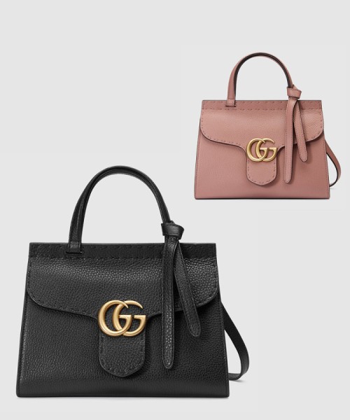 [GUCCI-구찌]GG 마몽 미니 탑핸들백 442622