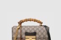 [GUCCI-구찌]패드락 GG 스몰 뱀부 토트백 603221