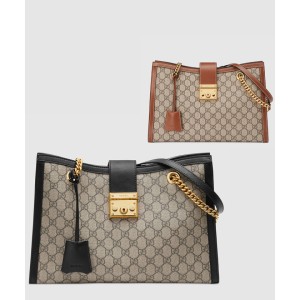 [GUCCI-구찌]패드락 미듐 GG 숄더백 479197
