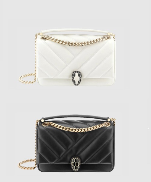 [BULGARI-불가리]세르펜티 카보숑 숄더백 287987