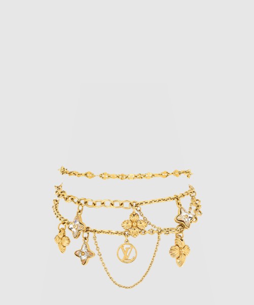 [LOUIS VUITTON-루이비통]블루밍 스트라스 팔찌 M68375