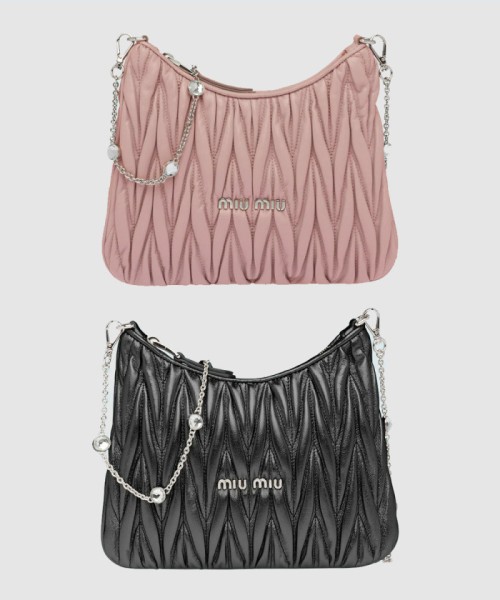 [MIUMIU-미우미우]마테라쎄 숄더백 5BH189