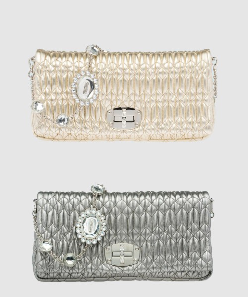 [MIUMIU-미우미우]아이코닉 크리스탈 숄더백 5BD233