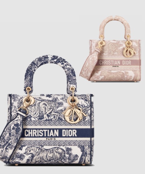 [DIOR-디올]레이디백 디라이트 미듐 M0565