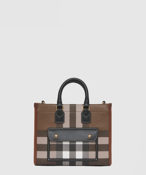 [BURBERRY-버버리]체크 프레야 토트백 미니 80543091