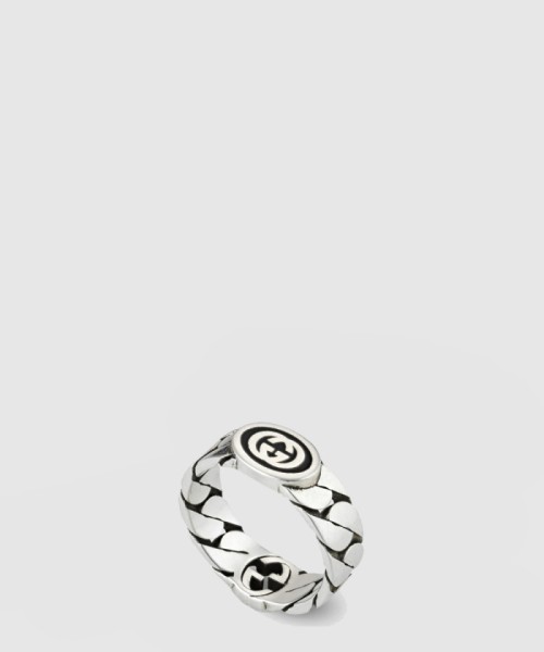 [GUCCI-구찌]인터로킹 G 반지 678656