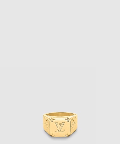 [LOUIS VUITTON-루이비통]모노그램 시그넷 반지 M80180