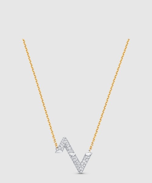 [LOUIS VUITTON-루이비통]LV 볼트 펜던트 목걸이 Q93810