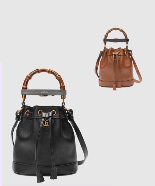[GUCCI-구찌]다이애나 미니 버킷백 724667