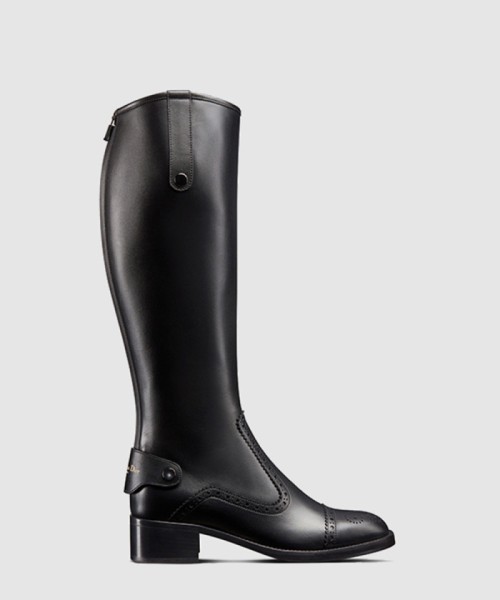 [DIOR-디올]D-FOLK 힐 앵클부츠 KDI82