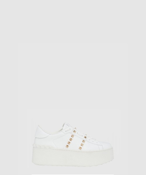 [VALENTINO-발렌티노]플랫폼 락스터드 언타이틀 스니커즈