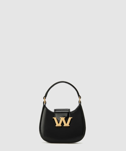 [A.WANG-알렉산더왕]W 레거시 레더 호보백 마이크로 2K30L0