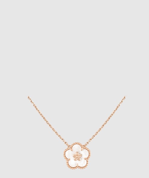 [VAN CLEEF-반클리프]럭키 스프링 목걸이 9X100