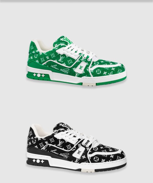 [LOUIS VUITTON-루이비통]LV 트레이너 스니커즈 1ABNJO