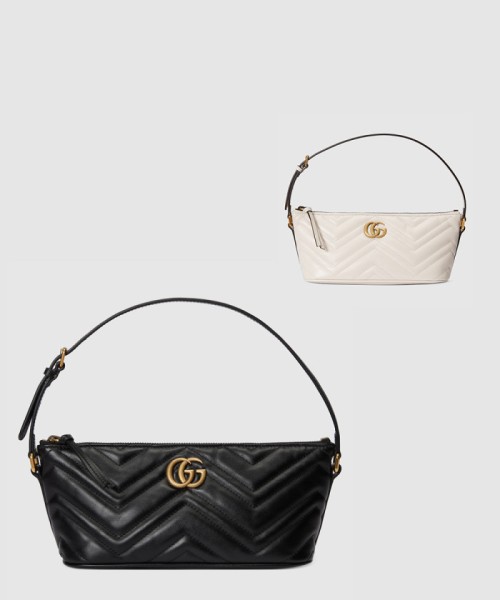 [GUCCI-구찌]GG 마몽 마틀라세 숄더백 739166