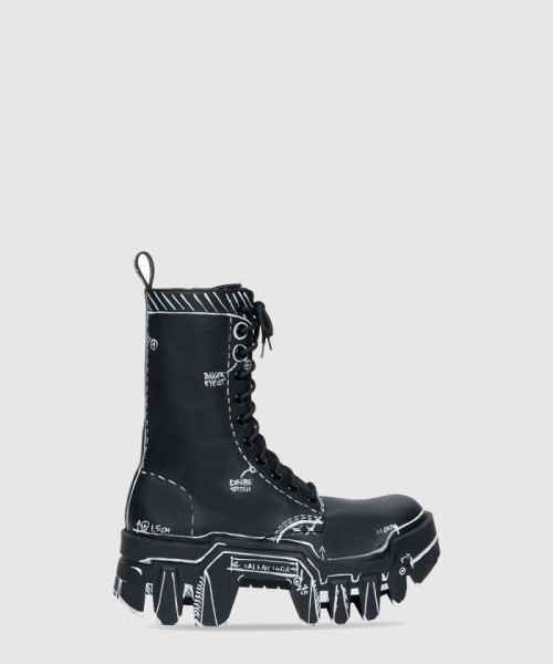 [BALENCIAGA-발렌시아가]트랙터 콤뱃 부츠 671554