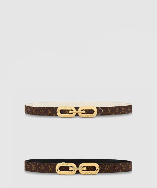[LOUIS VUITTON-루이비통]LV 에지 리버서블 벨트 M0691W