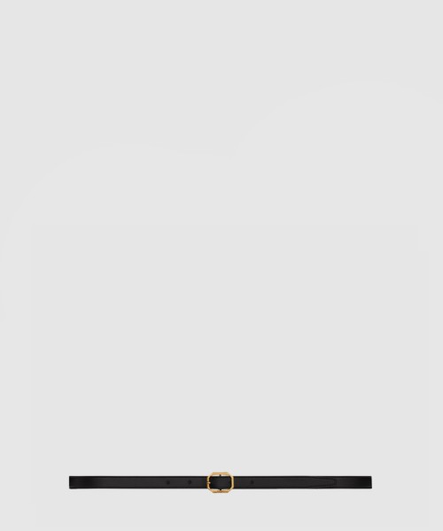 [SAINT LAURENT-생로랑]프레임 슬림 벨트 732560