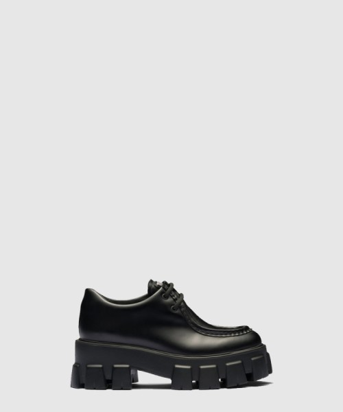 [PRADA-프라다]모놀리스 페이던트 로퍼 1E254N