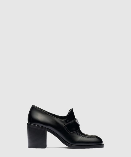 [PRADA-프라다]모놀리스 브러시드 로퍼 1D223N