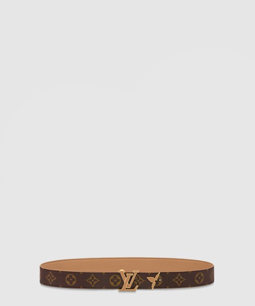 [LOUIS VUITTON-루이비통]프리티 LV 에나멜 리버서블 벨트 M8255W