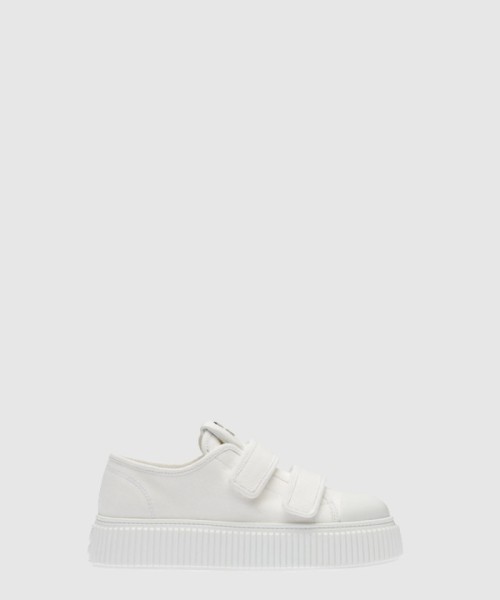 [MIUMIU-미우미우]데님 스니커즈 F0009