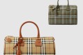 [BURBERRY-버버리]체크 미듐 볼링백 80713571