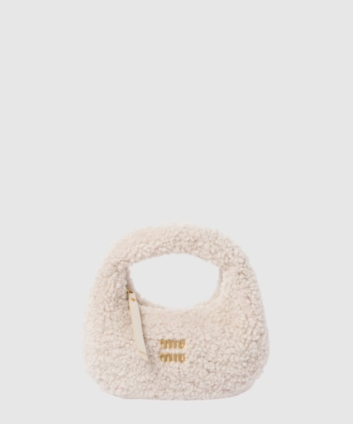 [MIUMIU-미우미우]완더 시어링 호보백 5BP078