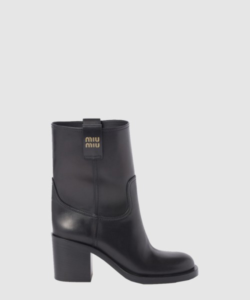 [MIUMIU-미우미우]가죽 부티 F0002