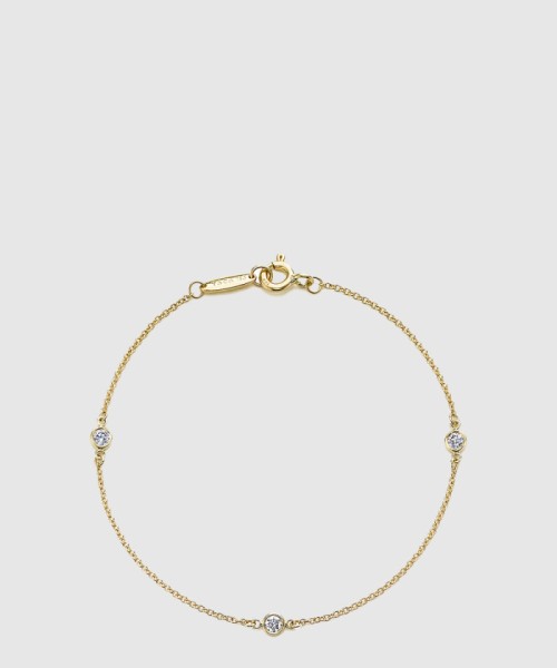 [TIFFANY-티파니]다이아몬드 바이 더 야드 팔찌