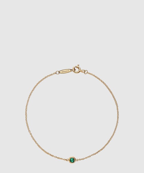 [TIFFANY-티파니]컬러 바이 더 야드 에메랄드 팔찌