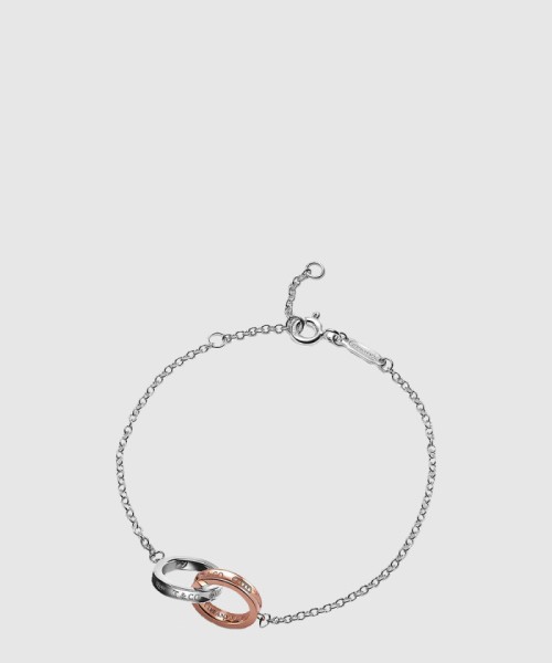 [TIFFANY-티파니]인터라킹 서클 체인 팔찌