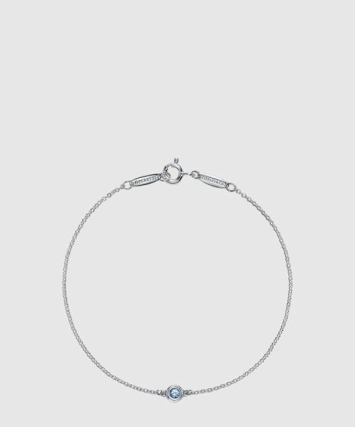 [TIFFANY-티파니]컬러 바이 더 야드 아쿠아마린 팔찌