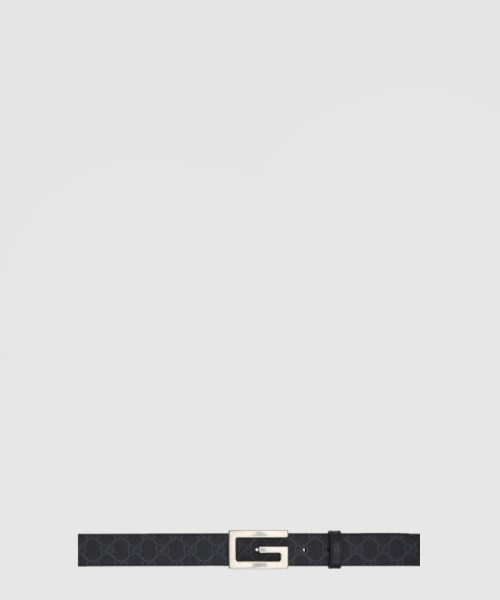 [GUCCI-구찌]스퀘어 G 버클 리버서블 벨트 626974