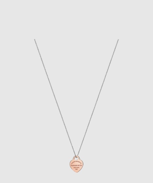 [TIFFANY-티파니]하트 태그 펜던트 스털링 목걸이