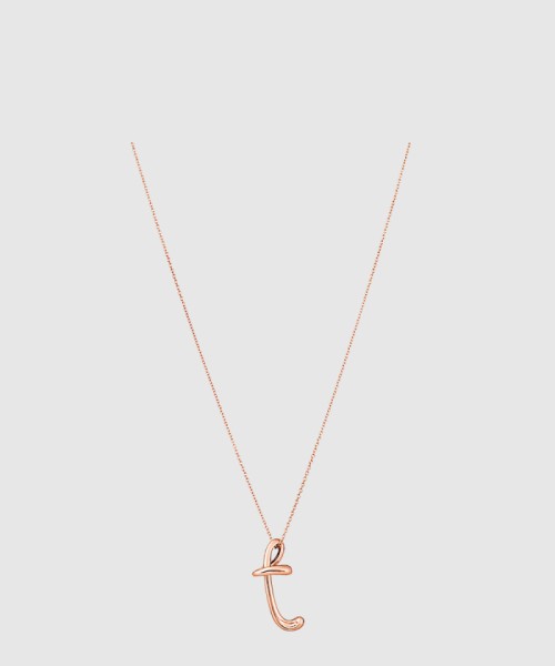 [TIFFANY-티파니]T 펜던트 목걸이