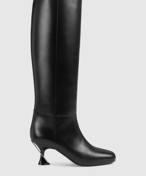 [GUCCI-구찌]플레인 하이 부츠 757738