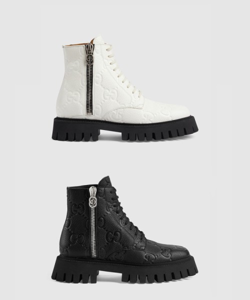 [GUCCI-구찌]GG 레더 부츠 751712