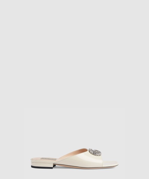 [GUCCI-구찌]더블 G 슬라이드 샌들 771586