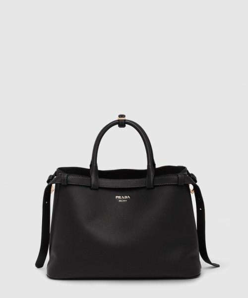 [PRADA-프라다]미듐 가죽 핸드백 1BA417