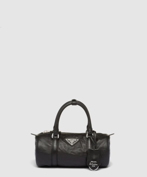 [PRADA-프라다]프레스드 나파 가죽 핸드백 1BA389