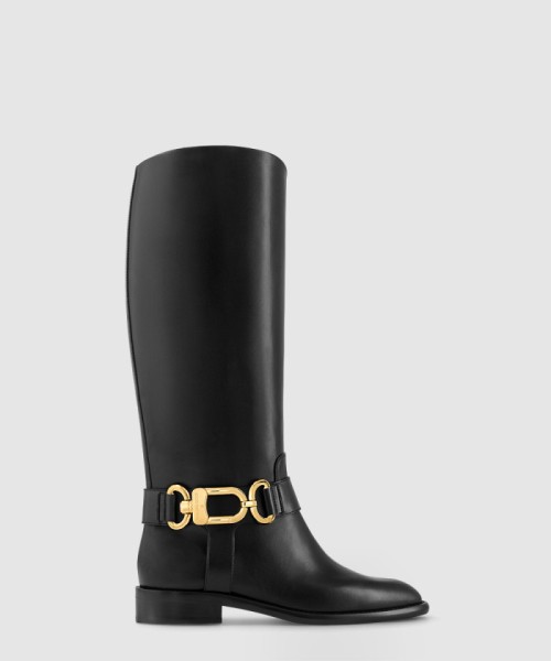 [LOUIS VUITTON-루이비통]웨스트사이드 플랫 하이 부츠 1ACAYV