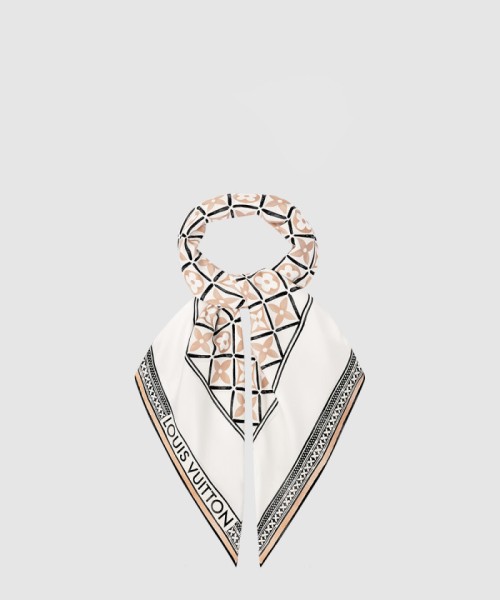 [LOUIS VUITTON-루이비통]모노그램 플라워 타일 스퀘어 90 M78980